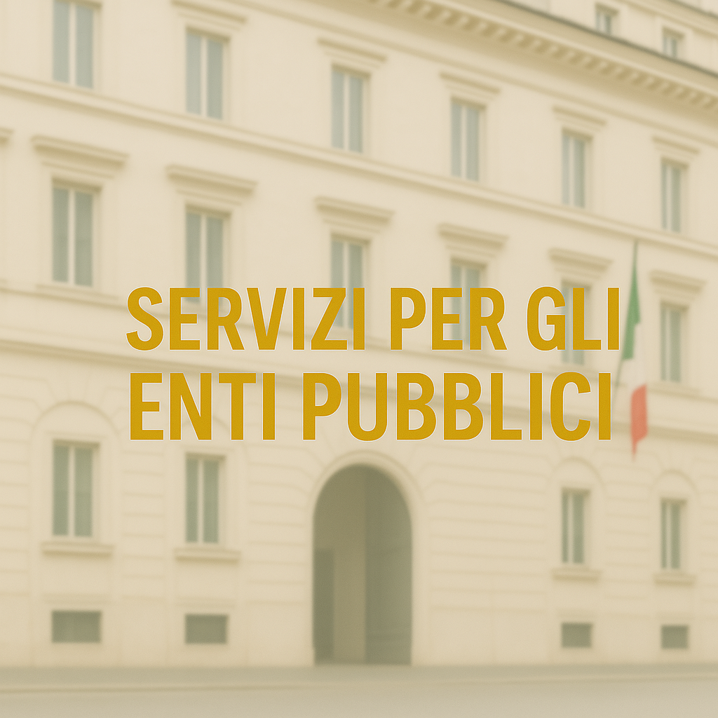 Servizi per gli enti pubblici